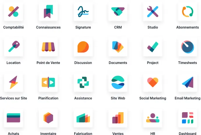  Suite applicative Odoo